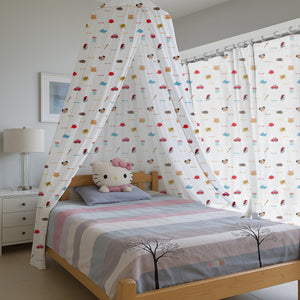Rhyming-Characters Printed Canopy