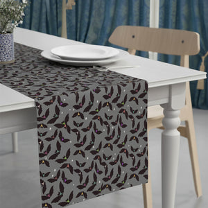 Bat Printed Table Runner For Halloween