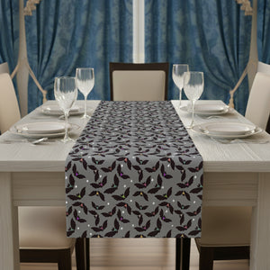Bat Printed Table Runner For Halloween