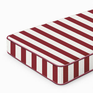 #whiteburgundystripe