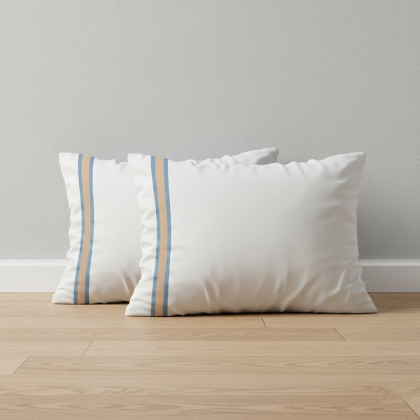 Contrast Border Frame Cotton Sheet set