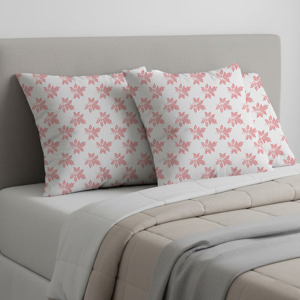 Delicate Leaf Seamless Pattern Euro Sham