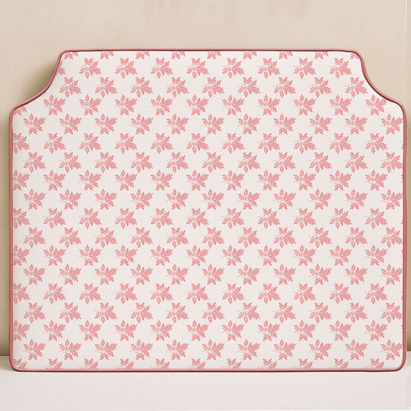 Delicate Leaf Seamless Pattern Headboard