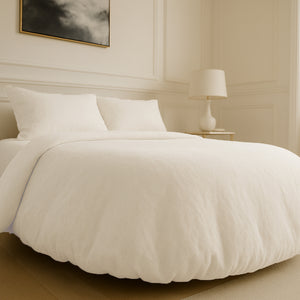 Linen Round Comforter