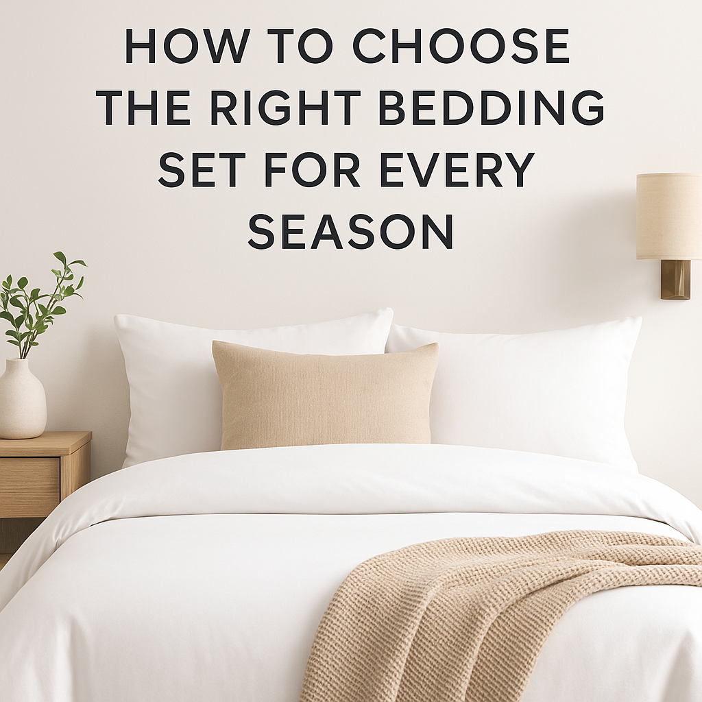 How to Choose the Right Bedding Set for Every Season