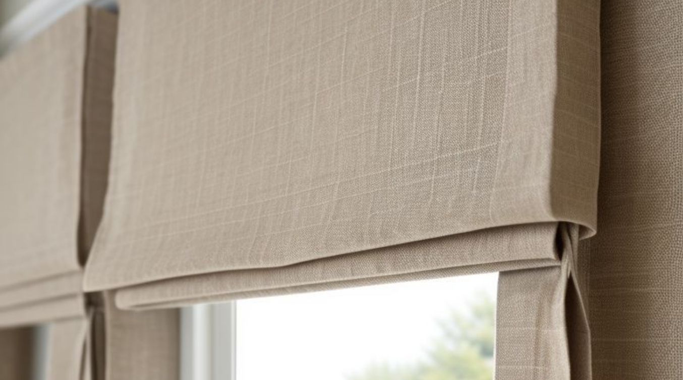 Linen Roman Shades