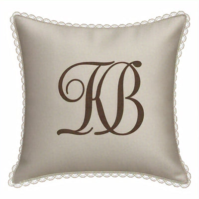 From Classic to Modern: Monogram Pillow Designs for Every Room