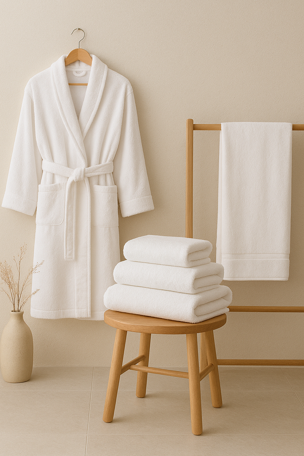 🛁 Luxury Bath Essentials: Quick Dry Towels, Spa Robes, and More for Everyday Comfort