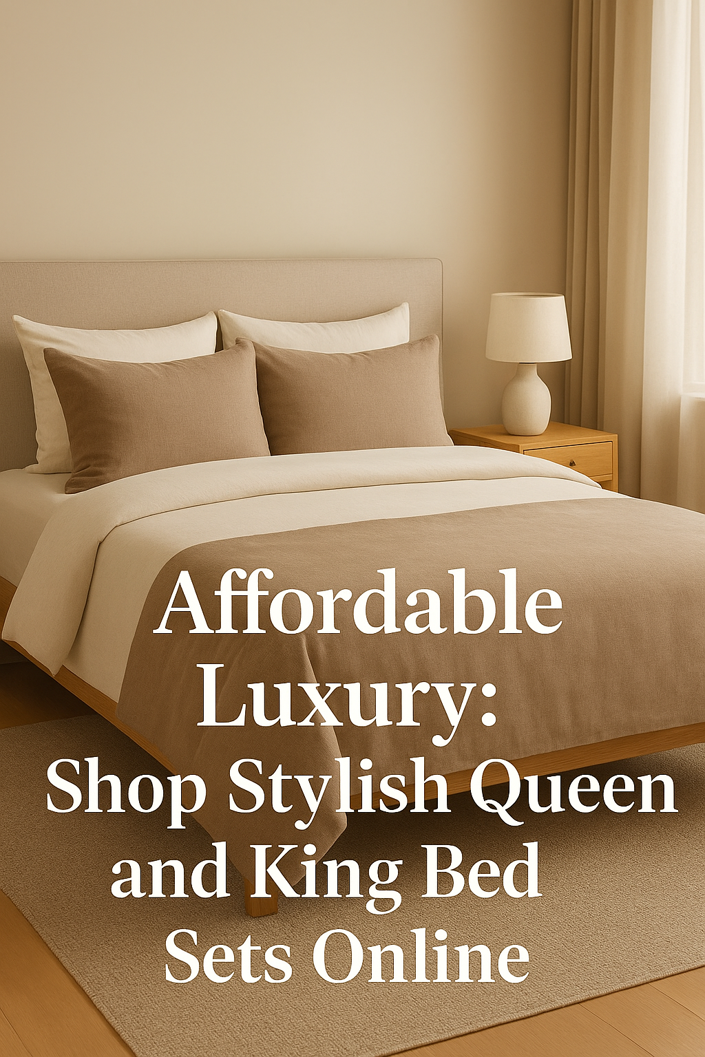 Affordable Luxury: Shop Stylish Queen and King Bed Sets Online
