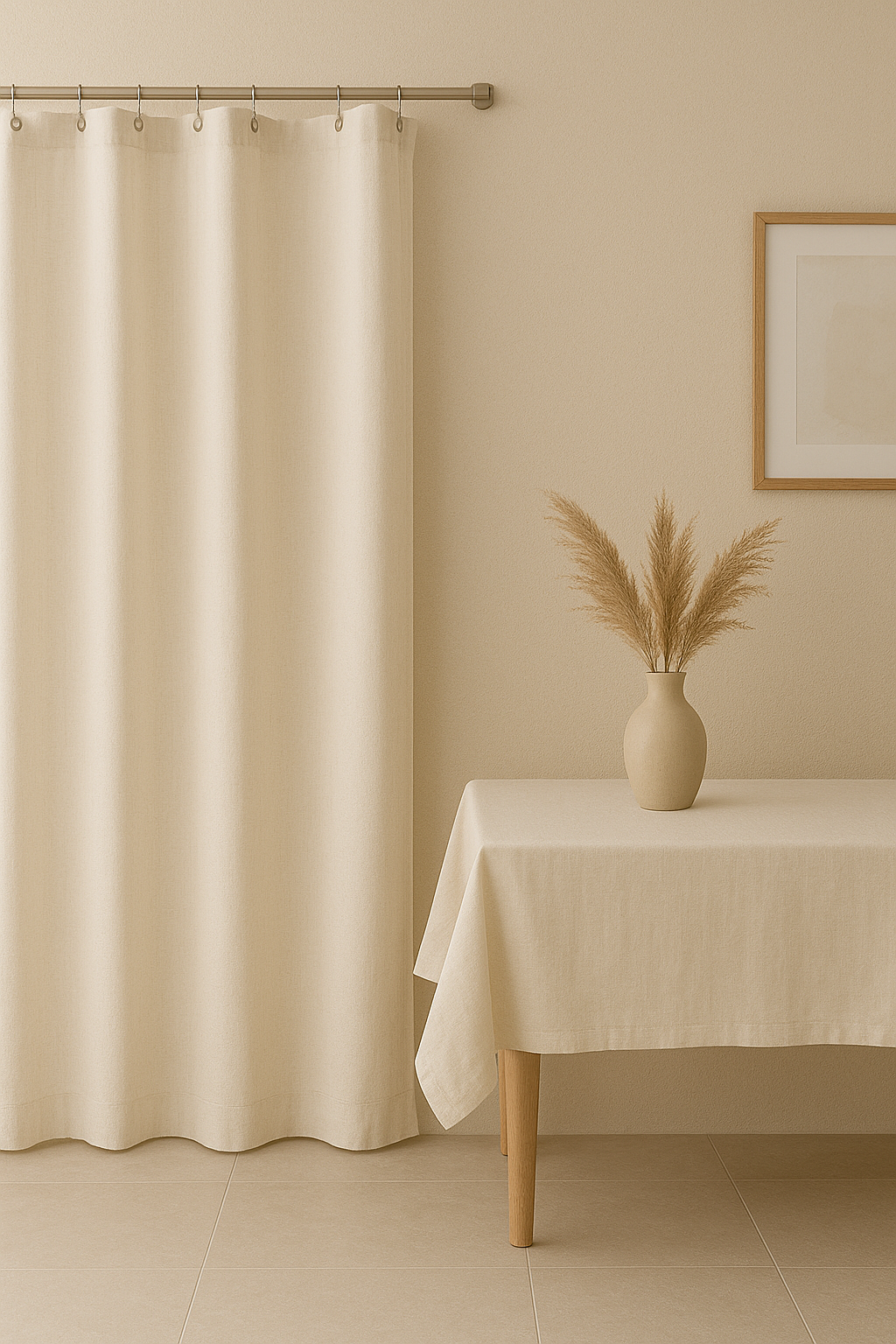 🏡 Stylish Home Upgrades: From Extra Long Shower Curtains to Elegant Table Cloth Covers