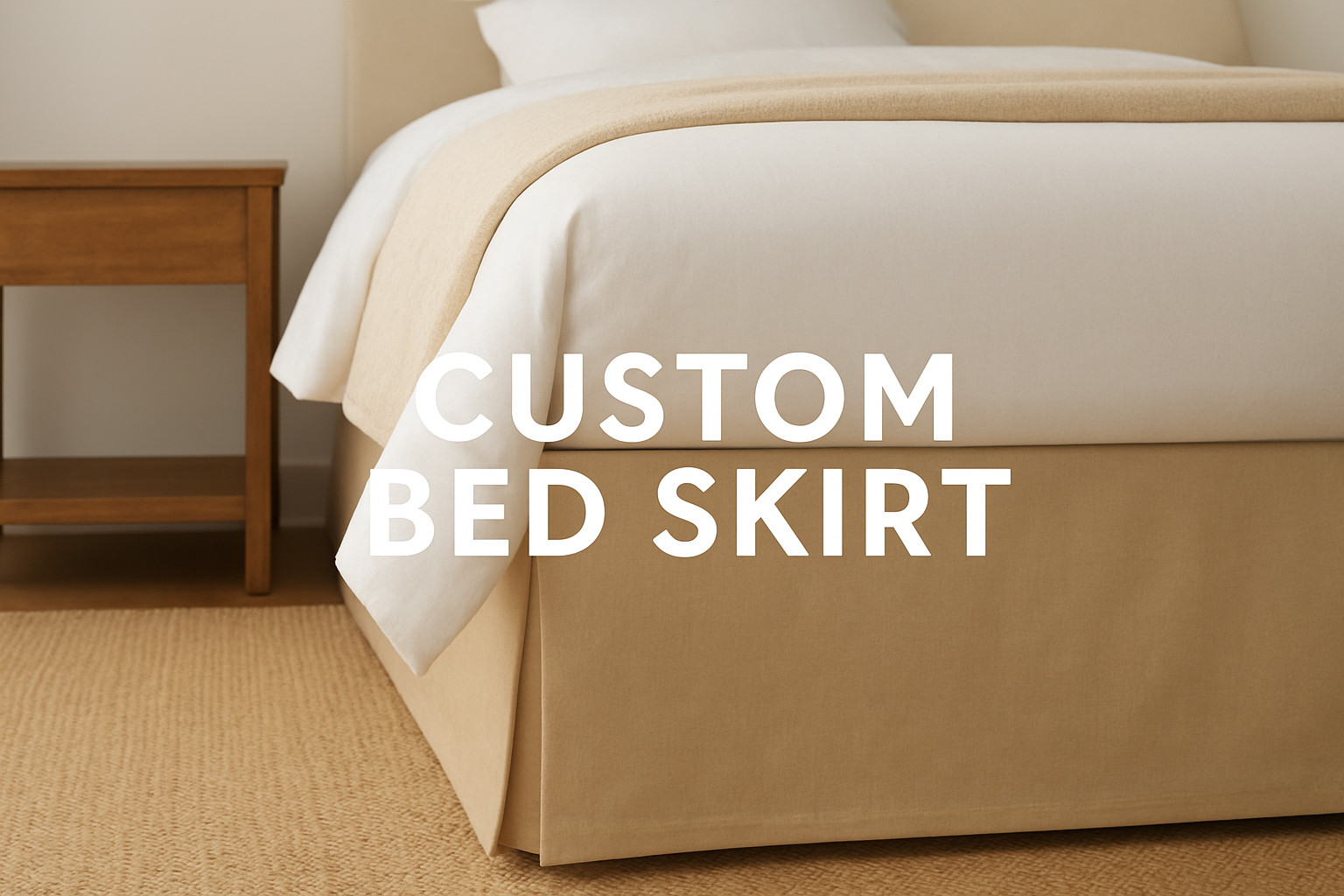 Custom Bed Skirt
