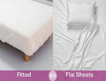 Fitted Sheet Versus Flat Sheet