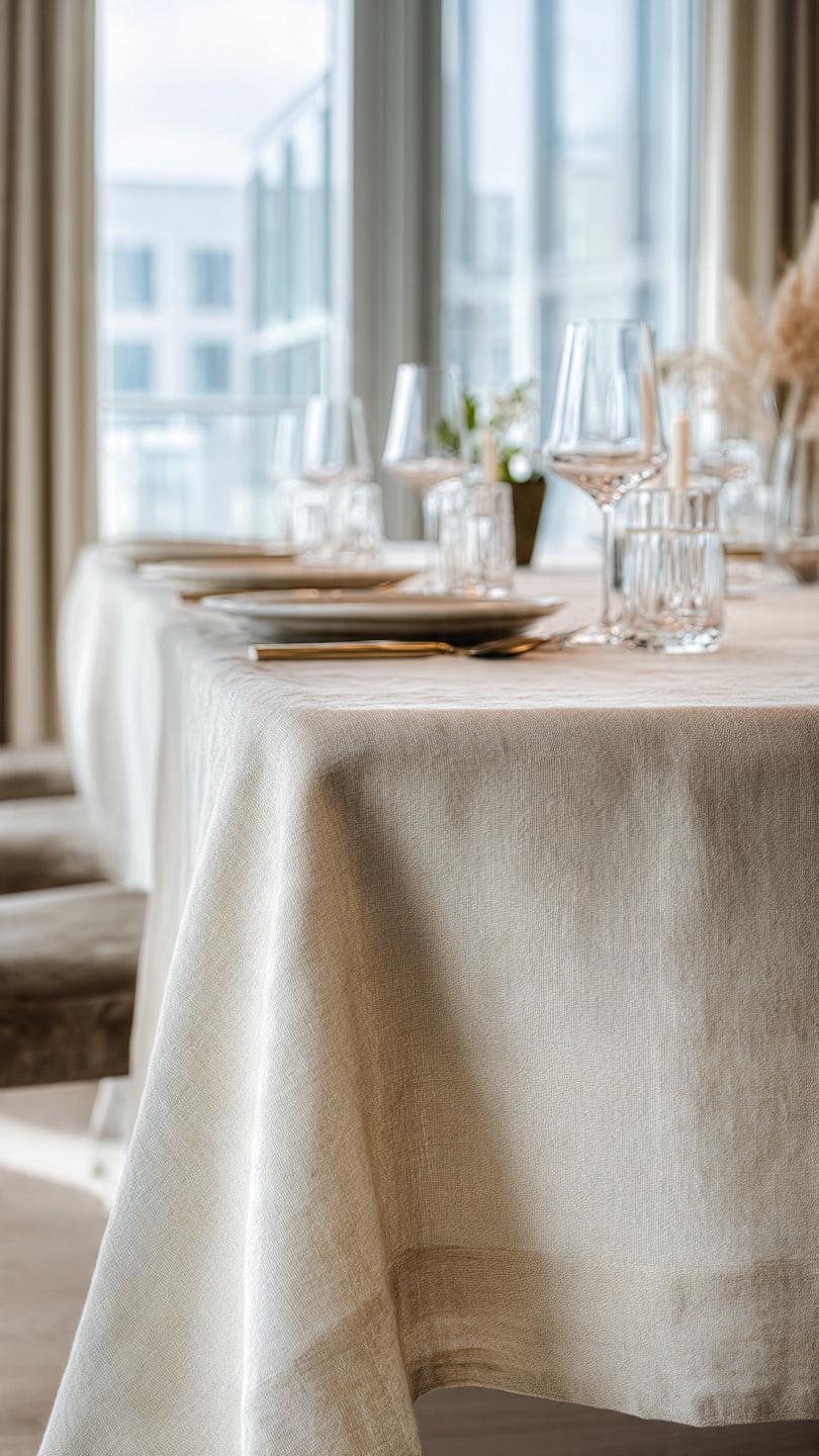 Linen Tablecloth: The Perfect Blend of Elegance, Durability, and Everyday Dining Style