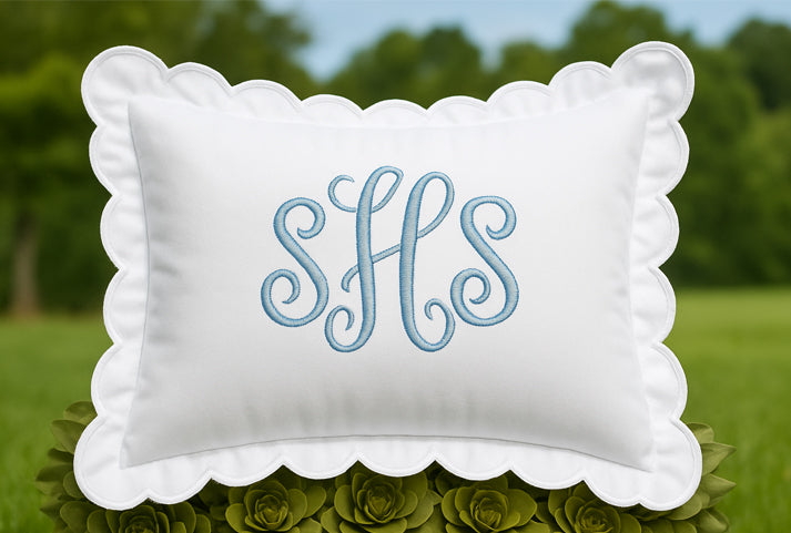 Pushplinen-Monogram Pillow