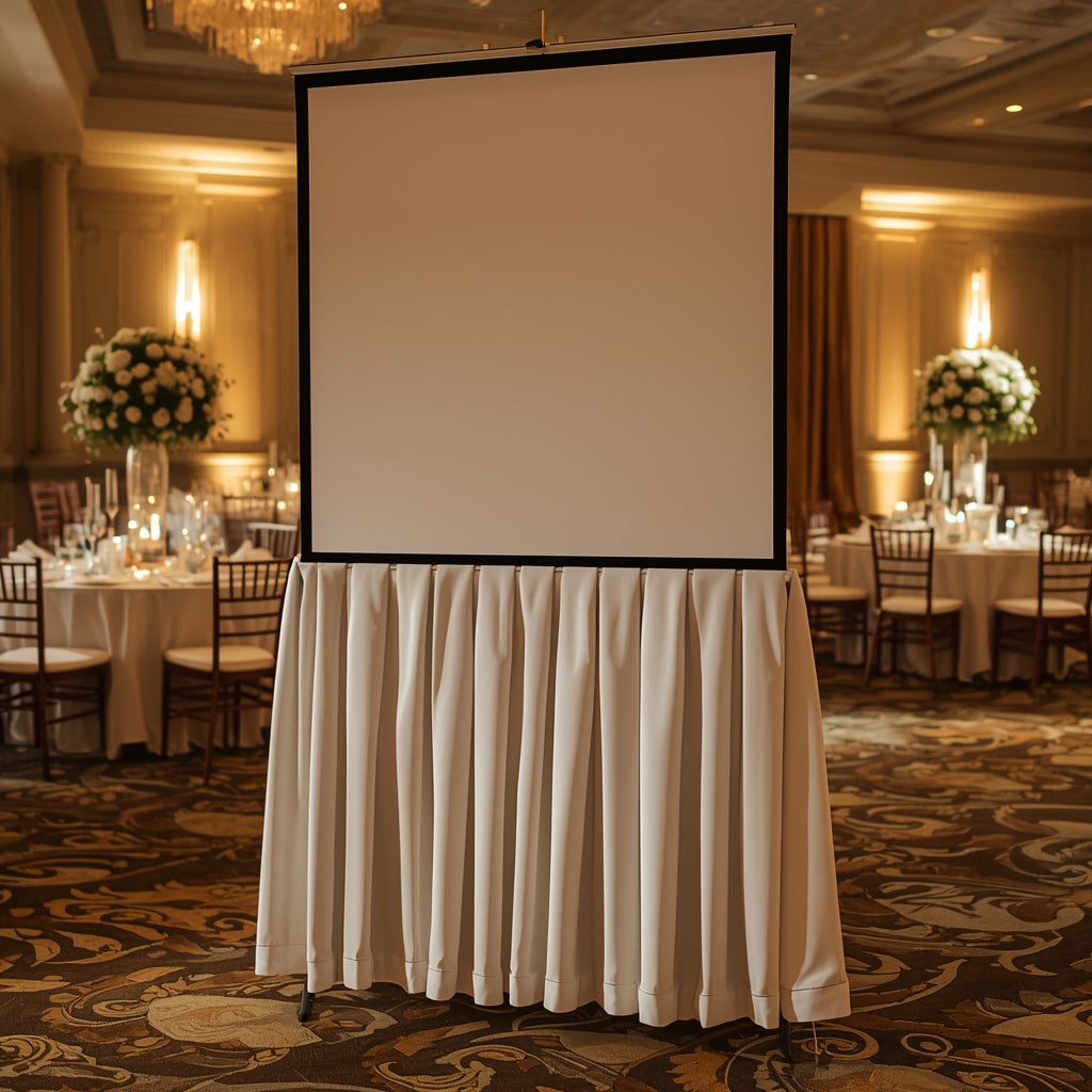 Projector Screen Skirts