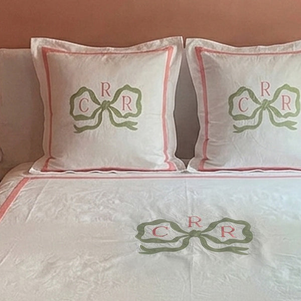 Applique Bow Embroidery