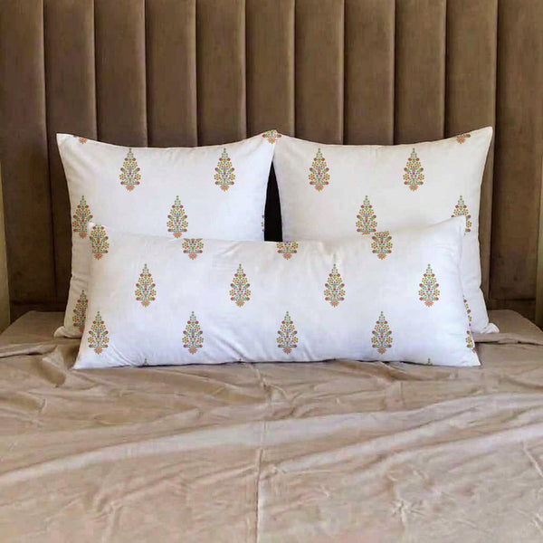Floral Symmetric Blossom Pattern Lumbar