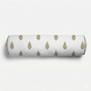 Floral Symmetric Blossom Pattern Bolster