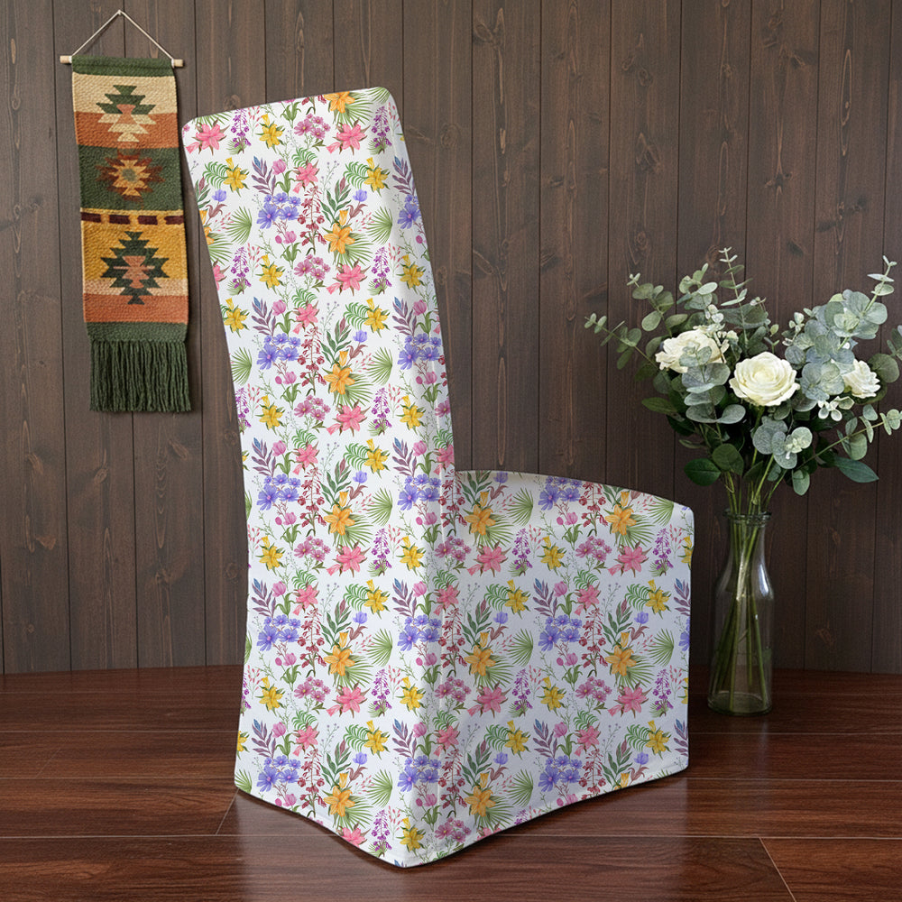 Floral Bunch Bench Chair Cover