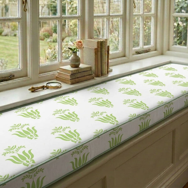 Heritage Leaf Bench Cushion