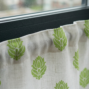 Heritage Leaf Curtain (Set of 2)