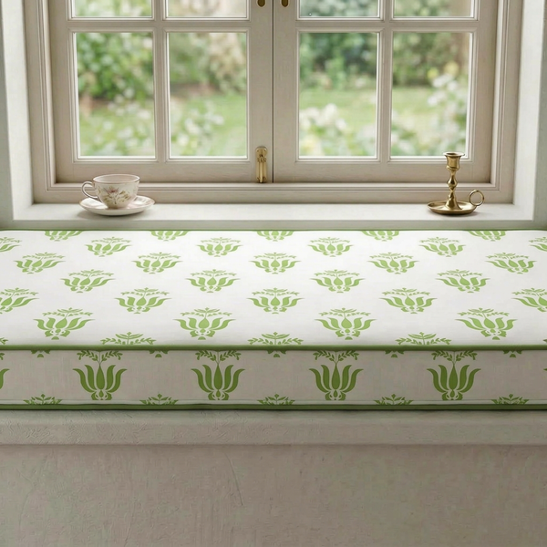 Heritage Leaf Bench Cushion