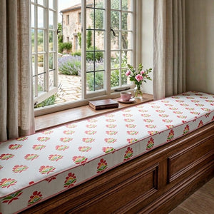 Serene Petal Bench Cushion