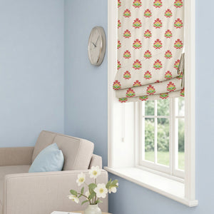 Serene Petal Roman Shades