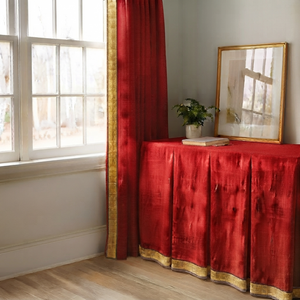 Curtains and table cloth pattern 1