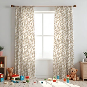 Elephant Themed Baby Room Curtain