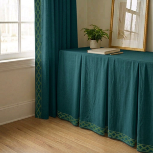 Curtains and table cloth pattern 2