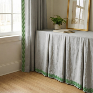 Curtains and table cloth pattern 3