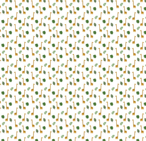 Giraffe Themed Baby Room Curtain