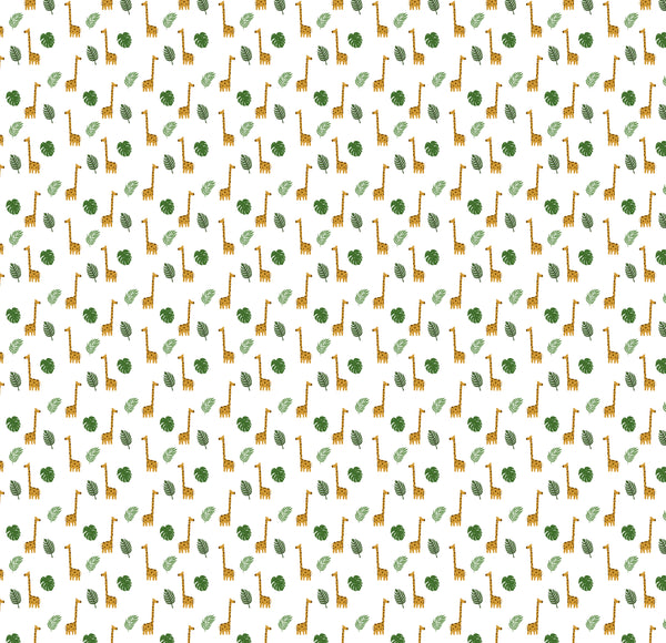 Giraffe Themed Baby Room Curtain
