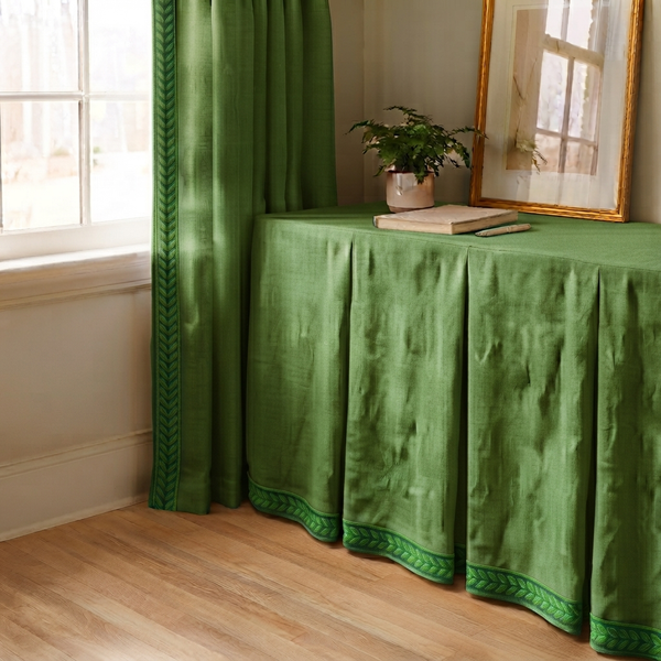 Curtains and table cloth pattern 3