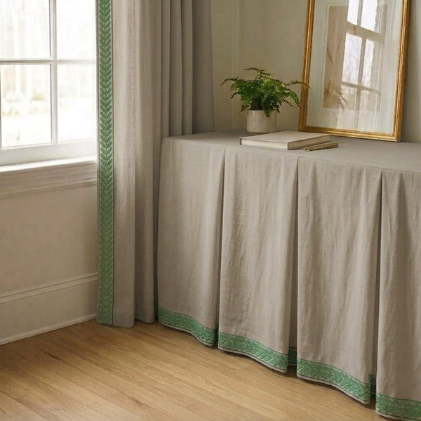 Curtains and table cloth pattern 3
