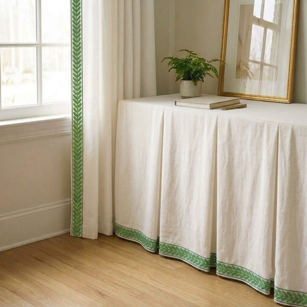 Curtains and table cloth pattern 3