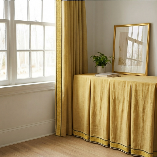 Curtains and table cloth pattern 1