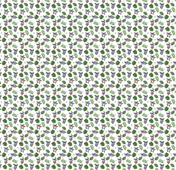 Koala Themed Baby Room Curtain