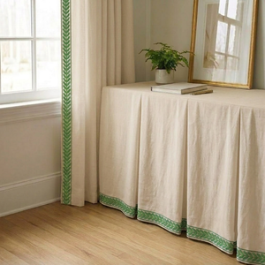 Curtains and table cloth pattern 3