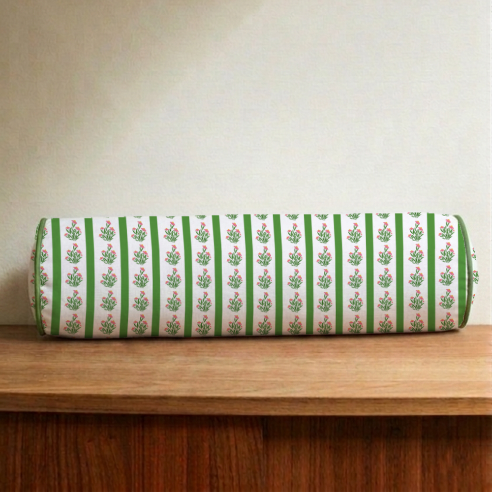 Lilium Print Bolster