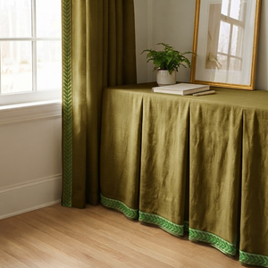 Curtains and table cloth pattern 3