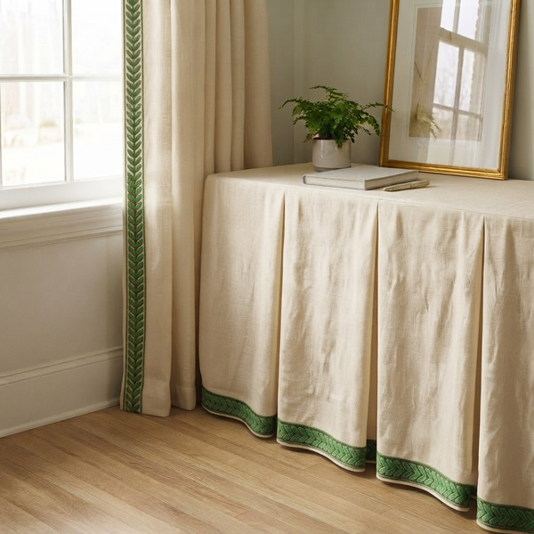 Curtains and table cloth pattern 3