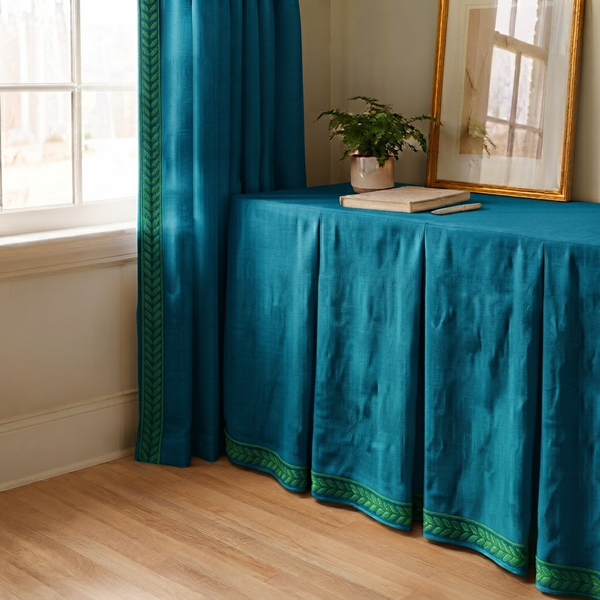 Curtains and table cloth pattern 3