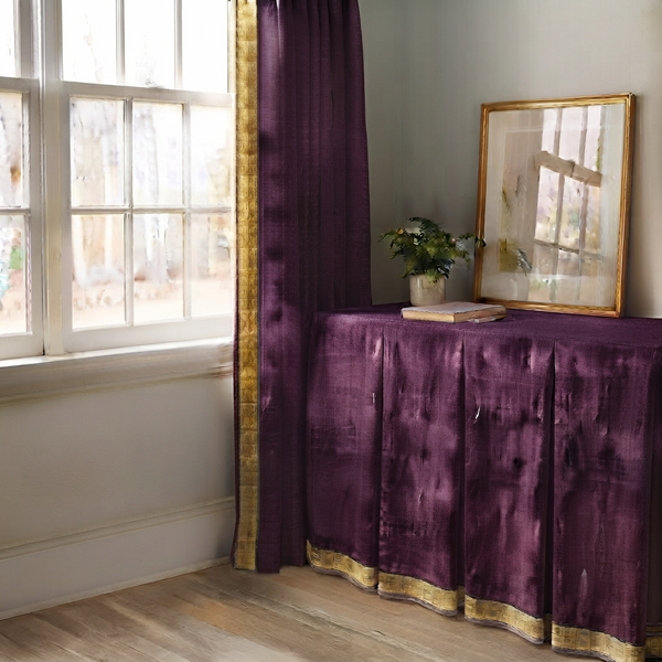 Curtains and table cloth pattern 1