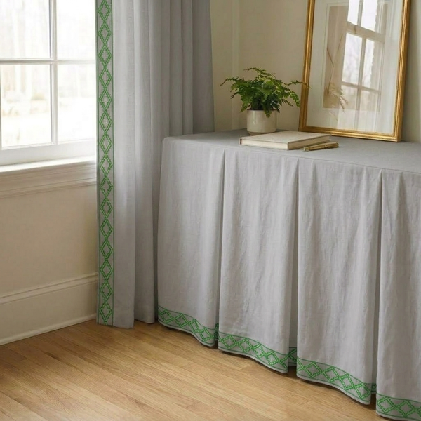 Curtains and table cloth pattern 2