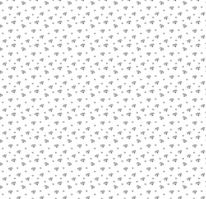 Tiny Hearts and Collars Themed Baby Room Curtain