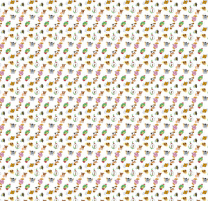 Whimsical Farmyard Themed Baby Room Curtain