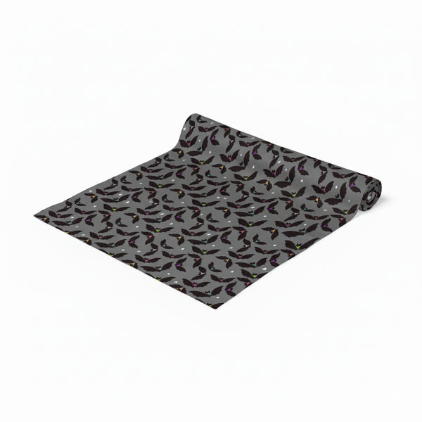Bat Printed Table Runner For Halloween