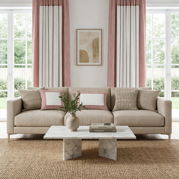 #whiteburgundystripe